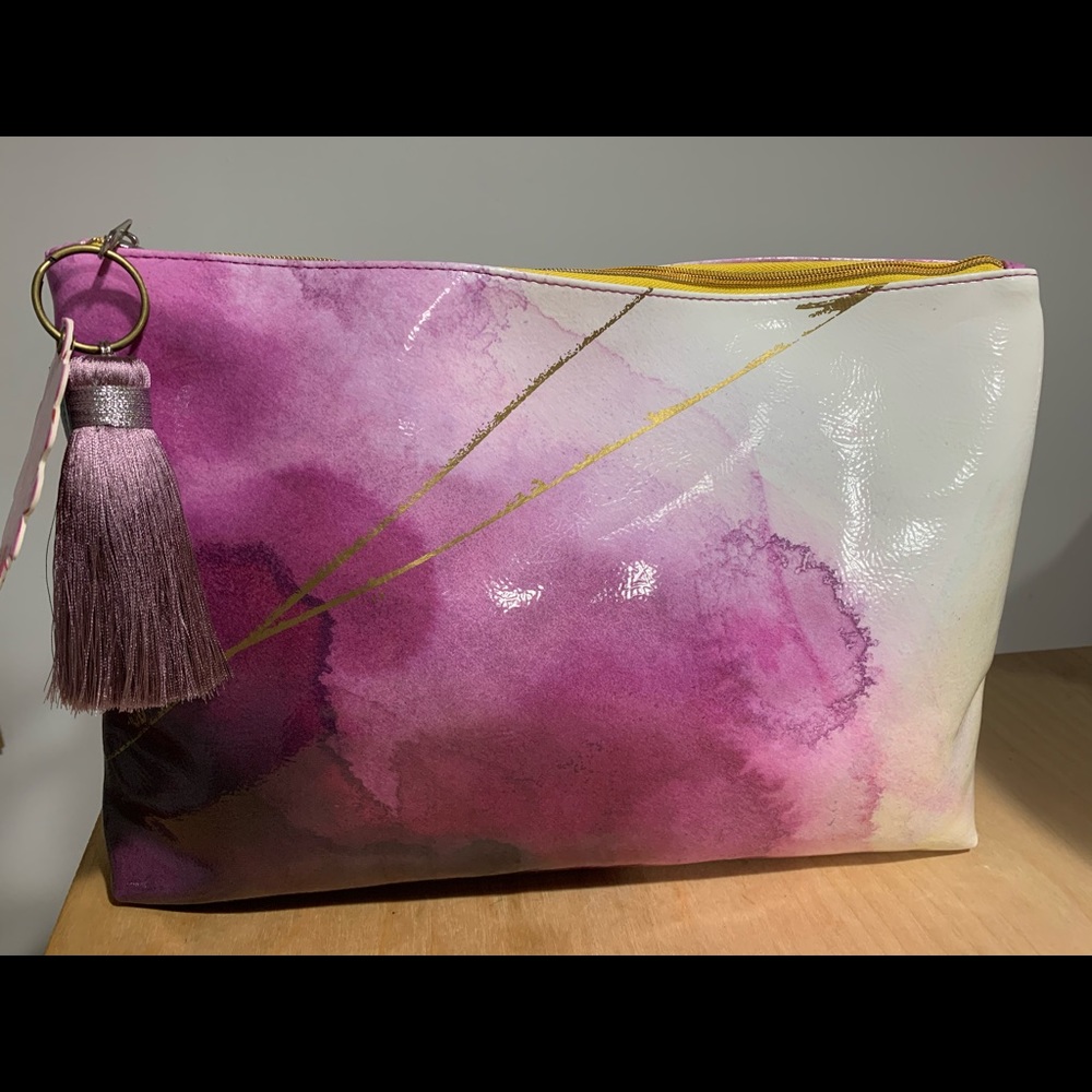 Papaya Large Tassel Purse